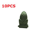 1/2&quot; Finial Pineapple for Square Pipe Gate Fence Ornamental (10pcs) - £23.49 GBP