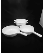 Corningware Frost White Cookware 4pc Set / FREE SHIPPING - $906.84 MXN