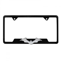 The Batman Movie Emblem Black License Plate Frame by Elektroplate Black - £29.08 GBP