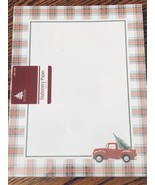 Enchanted Computer Print Paper 100 Sheets Christmas Plaid Truck Border 8... - £8.65 GBP