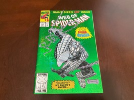 1993 Marvel WEB OF SPIDER-MAN #100 Comic 1st Spider-Armor Appearance Foi... - $57.42