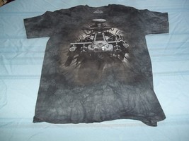 Military Helicopter tye dye The Mountain T-Shirt Size M - $6.92