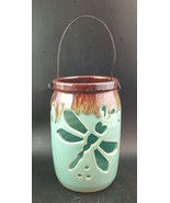 McNeill&#39;s Pottery Brown Drip Over Jade Dragonfly Lantern Signed &quot;WW&quot;, OBO - €30,01 EUR