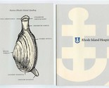 Rhode Island Hospital Menu Quahog Clam Clambake &amp; Awards Ceremony 1992 - £21.79 GBP