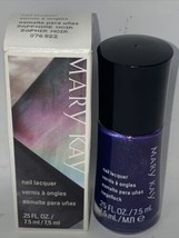 Mary Kay Nail Lacquer .25oz Sapphire Noir #076922 NEW - $10.00
