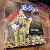 Puzz3D Puzzles 229 Piece Bluebird Bungalow Milton Bradley NEW - $13.49