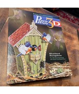Puzz3D Puzzles 229 Piece Bluebird Bungalow Milton Bradley NEW - £10.61 GBP