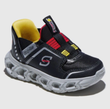 S Sport Skechers Unisexe Enfants Kaleb Step-Ins Baskets Fit Extensible Noir - $17.98