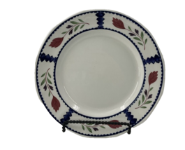 ADAMS Vintage Lancaster Real English Ironstone Dinner Plate 10 1/8&quot; Red ... - £15.33 GBP