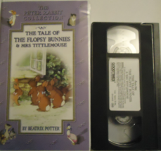 The Tale Of The Flopsy Bunnies &amp; Mrs Tittlemouse VHS NTSC Beatrix Potter - £3.58 GBP