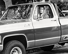 James Garner Driving Rocky&#39;S Gmc Pick Up Truck The Rockford Files 16X20 Canvas G - £55.46 GBP