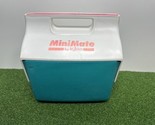 Vintage 1990’s Mini Mate Cooler By Igloo Made In USA Retro Hot Pink Neon... - $14.36