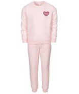 Ideology Toddler Girls 2-Pc. Love Fleece Sweatshirt &amp; Pants Set,Size 3T - £15.01 GBP