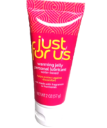 ( Lot 3 ) Just For Us Warming Jelly Personal Lubricant Fragrance &amp; Hormo... - $19.72