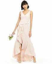 Adrianna Papell Crepe Cascade Gown, Choose Sz/Color - £116.30 GBP