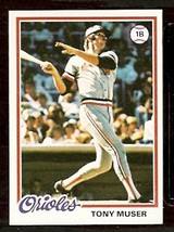 Baltimore Orioles Tony Muser 1978 Topps # 418 EM/NM - £0.39 GBP