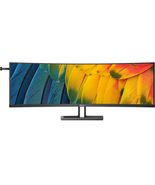 Philips 6000 Series 45B1U6900CH 44.5&quot; 32:9 SuperWide DQHD Curved VA LCD ... - £902.61 GBP