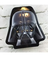 Star Wars Official Fan Club Darth Vader Shaped Tin Tote Lunch Box - $11.88