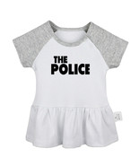 The Police Rock Band Newborn Baby Girls Dress Toddler Infant 100% Cotton... - £10.28 GBP