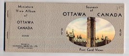 Souvenir Postcard Book of Ottawa Canada 1930&#39;s - £9.30 GBP