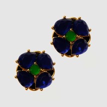 Amorita boutique four leap clover trendy stud earrings - £10.89 GBP