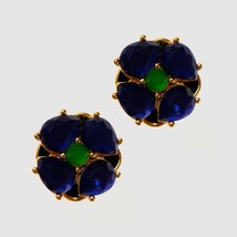 Amorita boutique four leap clover trendy stud earrings - £10.36 GBP