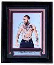 Conor Mcgregor Firmado Enmarcado 8x10 UFC Flexible Foto PSA Holograma - $329.78