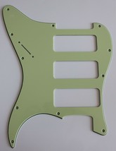 Guitar Pickguard For Fender Stratocaster Strat P90 3 Pickup,3 Ply Vintage Green - £12.28 GBP