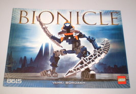 Used Lego Bionicle INSTRUCTION BOOK ONLY #8615 Bordakh MetruNui No Lego ... - $9.95