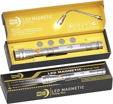 Dream Master Gifts for Dad Magnet 3 LED Magnetic Pickup Tool,Unique Birthday Gif - £23.18 GBP