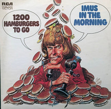 Imus In The Morning - 1200 Hamburgers To Go (LP) (VG+) - £10.09 GBP