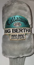 Vintage Callaway Great Big Bertha Divine Nine Sole Plate Club Head Cover - $10.69