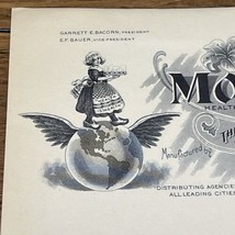 Mo-Ko Coffee The John F. Bauer Co. Elmira N.Y. Vintage Letterhead Unused... - £27.51 GBP