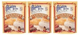 Pioneer Brand Country Sausage Gravy Mix 3 Packet Pack - £21.20 GBP