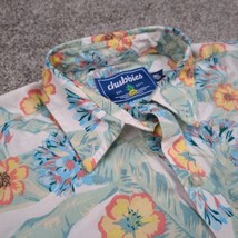 Chubbies Shirt Men Small Floral Popover Hawaiian Tropical The Weekend Be... - £17.58 GBP