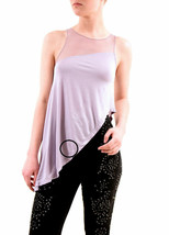 Free People Womens Top Riley Sunfaded Slim Lilac Purple Size Xs OB586889 - £31.32 GBP