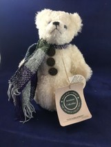 Boyds Bear Snowman | Fritz Farklefrost | W Tags | White With Scarf 6.5” - £7.43 GBP