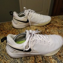 Women’s Size 11.5 Nike Air Zoom HyperAce 2 White Volleyball Shoes - $68.31