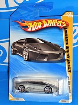 Hot Wheels 2010 New Models #23 Lamborghini Reventon Roadster Satin Grey w/ PR5s - £10.86 GBP