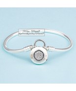 925 Sterling Silver Moments Silver Padlock Bracelet With Signature Snake... - £14.34 GBP+
