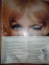 Born Blonde Clairol Hair Coloring Print Magazine Advertisement 1964 - £3.18 GBP