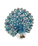 Bejeweled Blue Peacock Trinket Box - $154.53 CAD