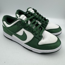 Nike Dunk Low Satin Green White Michigan State Women&#39;s Shoes Size 9 DX59... - $120.10 CAD