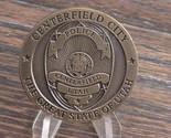 Centerfield City Police Department Utah Challenge Coin #860U - £24.43 GBP