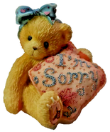 Cherished Teddies Im Sorry Mini Figurine 1997 Enesco Priscilla Hillman 3... - £17.69 GBP