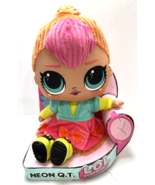 LOL Surprise Neon Q.T. Large Plush Doll 14&quot; Doll - NEW - $24.99