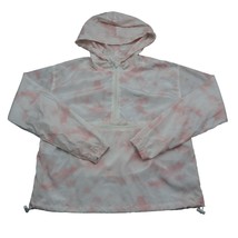 Thread Supply Sweater Womens S Pink Tie Dye Long Sleeve Chest Zip Hoodie - £20.28 GBP