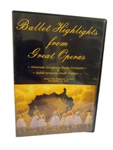 arkansas symphony and ballet youth ballet highlights from great opera&#39;s dvd 2014 - £7.14 GBP