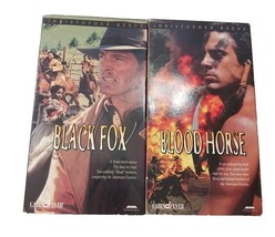 VHS Black Fox &amp; Blood Horse Cabin Fever Releases Christopher Reeve Weste... - £3.90 GBP