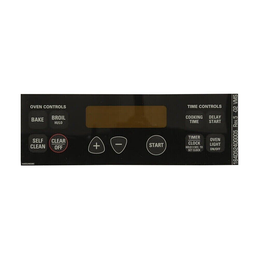OEM Oven Faceplate Graphics Kit For GE JRP20SK1SS JRP20BJ2BB JRP28SK5SS NEW - £28.76 GBP